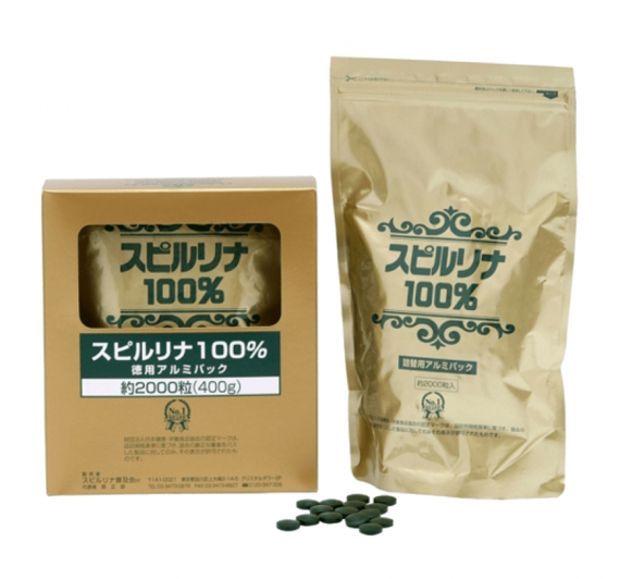 【會昌】Japan Algae 100%螺旋藻錠(2000錠/盒)