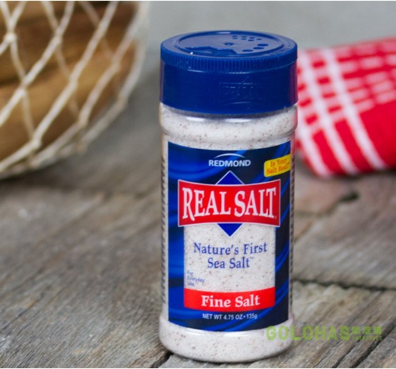 美國【REASL SALT】鑽石鹽 頂級天然海鹽135g (細鹽/罐裝)