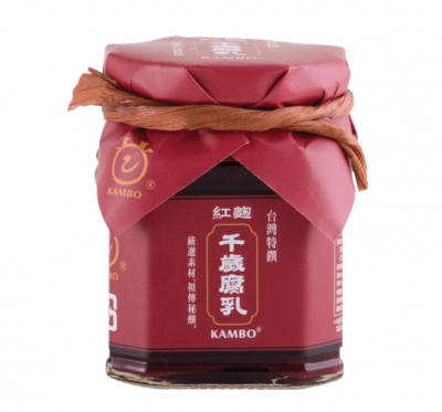 【KAMBO】桃米泉紅麴千歲腐乳(220g/罐)