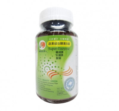 【綠色生活】蔬果綜合酵素S錠(360粒/瓶)