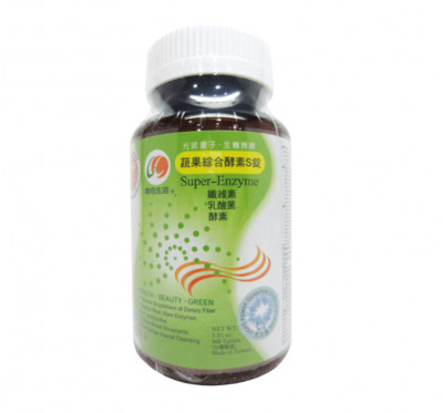 【綠色生活】蔬果綜合酵素S錠(360粒/瓶)