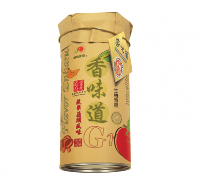 【綠色生活】香味道-蔬果菇類風味調味料(120g/罐)
