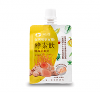 《美好人生》蛹蟲草雙專利酵素飲-薑黃(80mlx24包/盒)