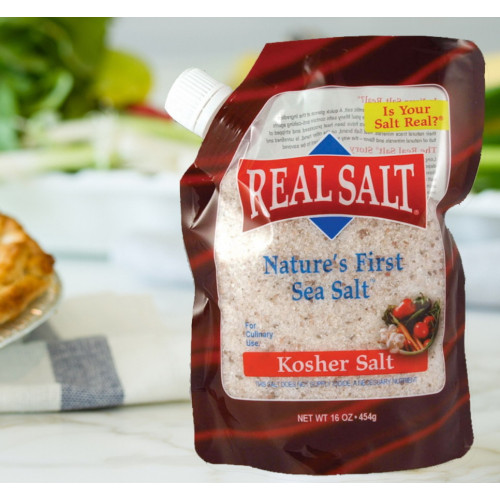 【REASL SALT】鑽石鹽 頂級天然海鹽454g (中鹽/袋裝)