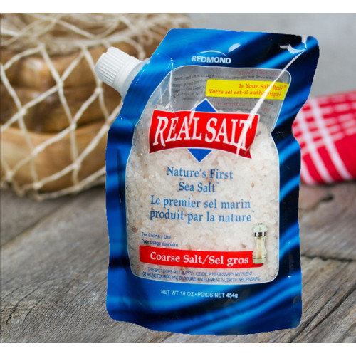 【REASL SALT】鑽石鹽 頂級天然海鹽454g (粗鹽/袋裝)