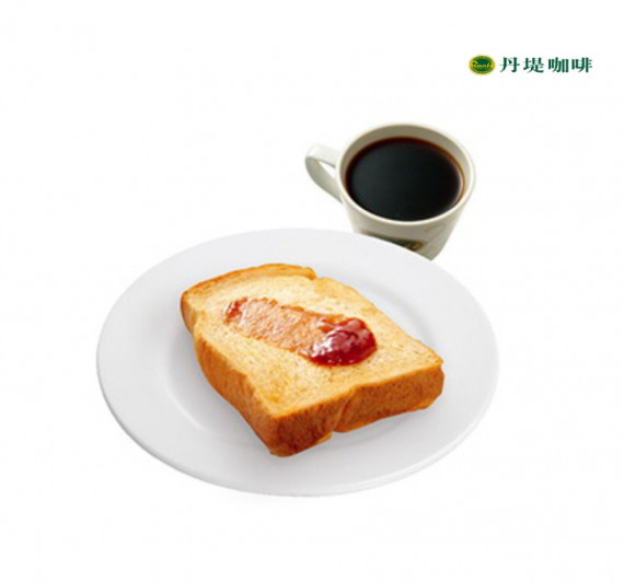 【紅利點數兌換】丹堤咖啡 鮮奶厚片早餐套餐兌換券