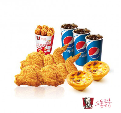 【紅利點數兌換】肯德基 KFC 3人分享餐兌換券