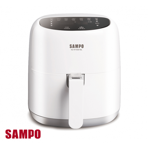 【SAMPO】聲寶微電腦觸控氣炸鍋(KZ-W19301BL)